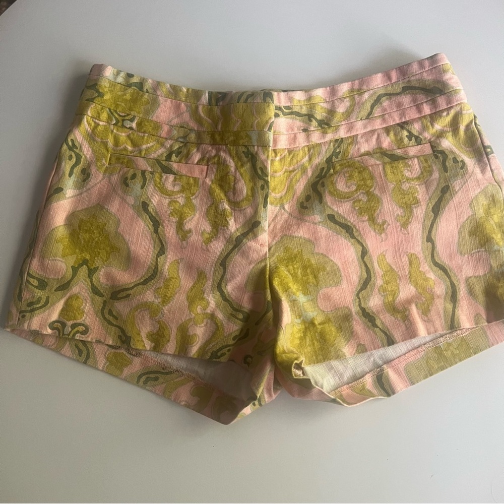 J CREW Stylish Pink Print Shorts